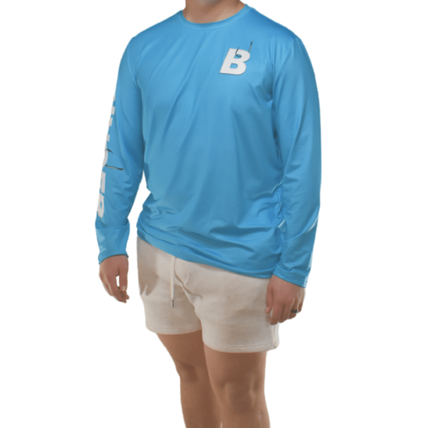 Blue Performance Long Sleeve